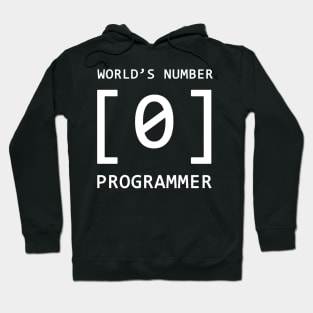 World number 0 Programmer - Funny Developer Hoodie